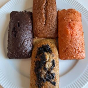 Mini Loaf Cakes - Chocolate, Carrot, Oreo, Strawberry